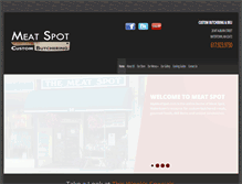 Tablet Screenshot of mymeatspot.com